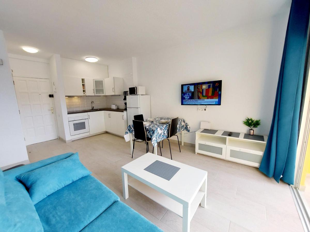 Sunny Cozy Nice Apartment Loscristianos Wifi,Pool Los Cristianos  Exterior foto